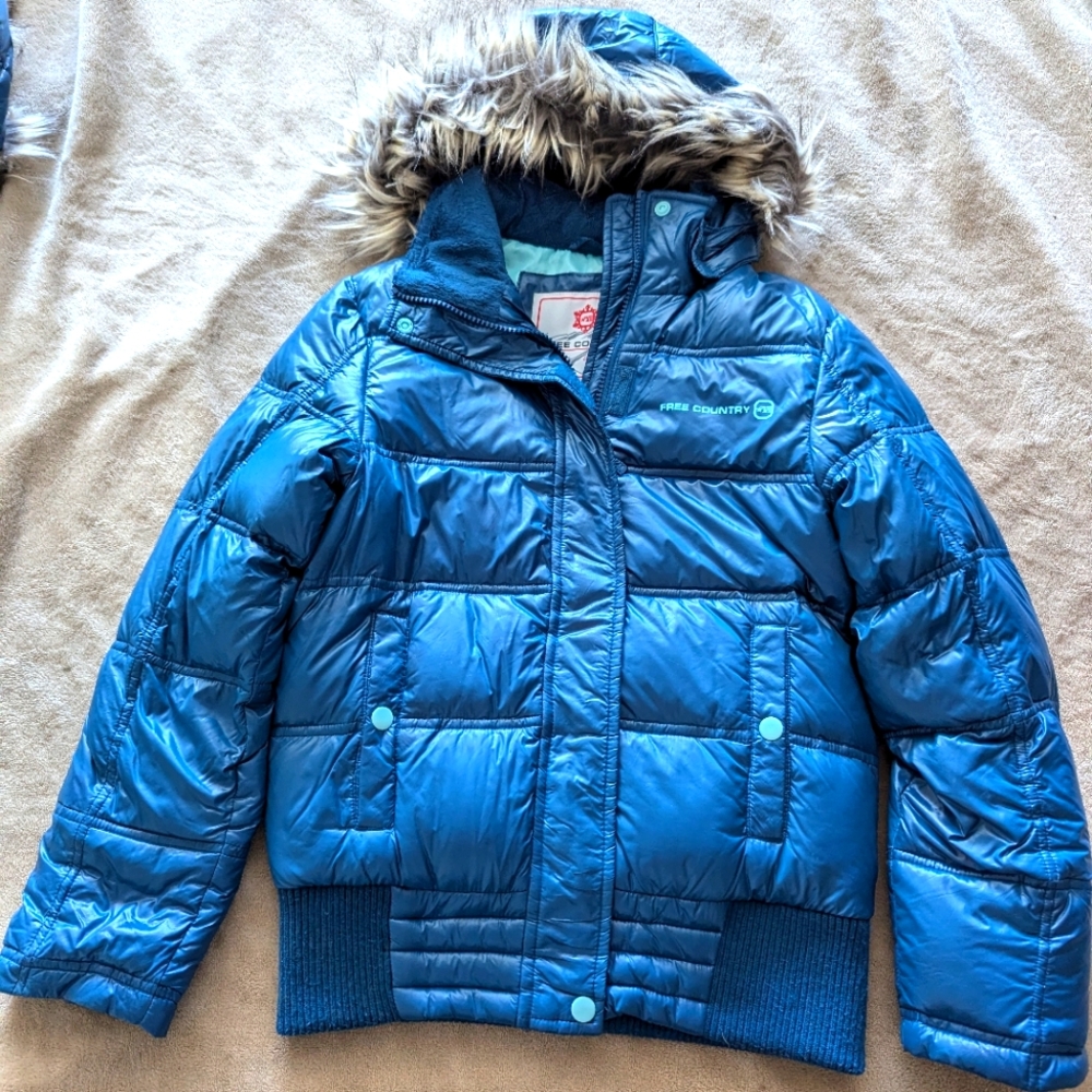 Kids Winter Coat with removable hood